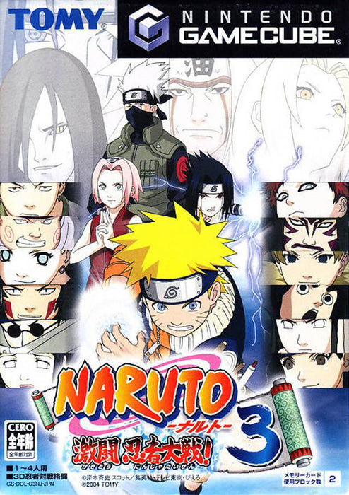 Naruto: Gekitou Ninja Taisen! 3 [Japan Import] (Gamecube) - for just $0! 