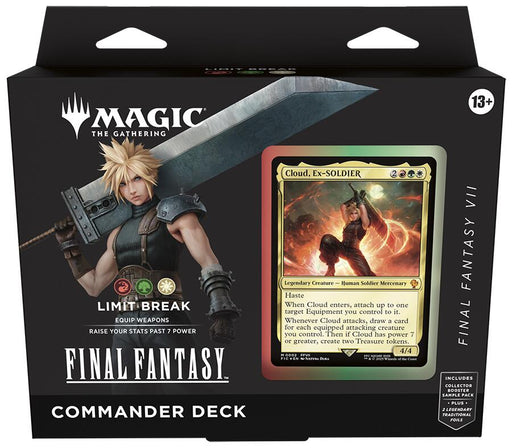 FINAL FANTASY Commander Deck - FINAL FANTASY VII Limit Break [FIC] - for just $59.99! 