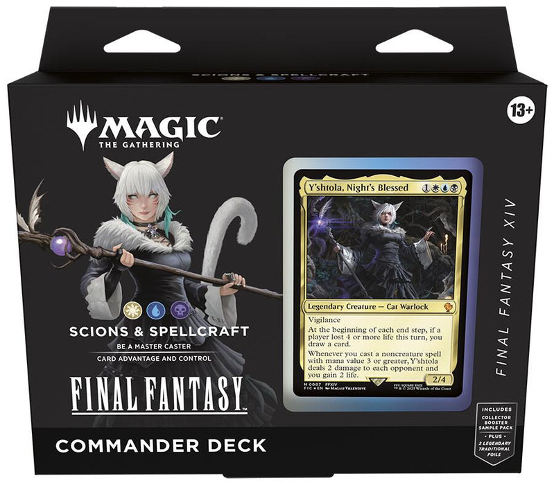 FINAL FANTASY Commander Deck - FINAL FANTASY XIV Scions & Spellcraft [FIC] - for just $49.99! 