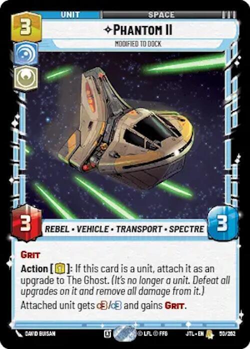 Phantom II - Modified to Dock (050/257) [Jump to Lightspeed] - for just $0.20! 