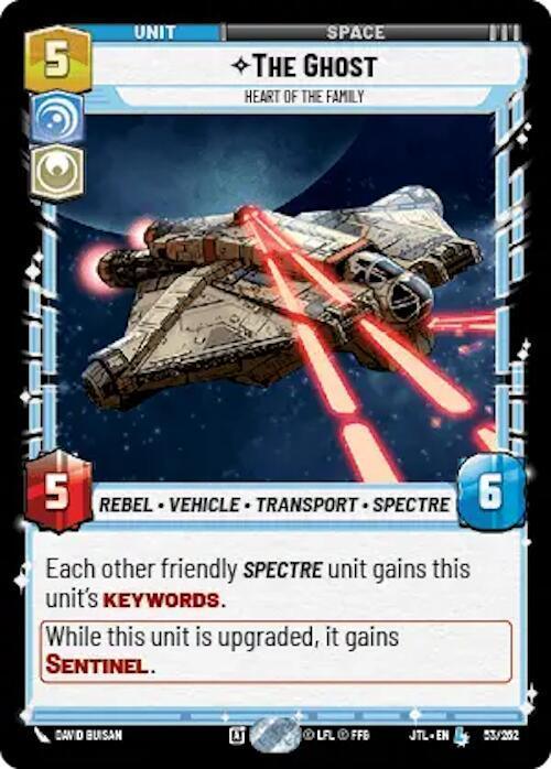 The Ghost - Heart of the Family (053/257) [Jump to Lightspeed] - for just $1.70! 