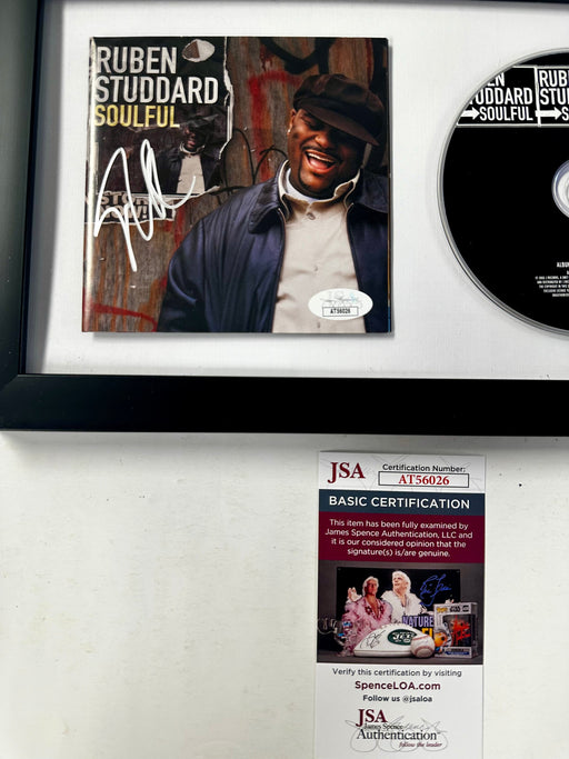 Framed & Signed Ruben Studdard Soulful CD With JSA COA American Idol Season 2 Winner - for just $130! 