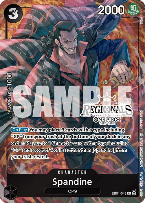 Spandine (Offline Regional Participation Pack 2025 Vol.1) [One Piece Promotion Cards] - for just $3.65! 