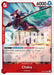 Chaka (Judge Pack Vol. 5) (OP05-008) - One Piece Promotion Cards Foil - for just $0.33! 