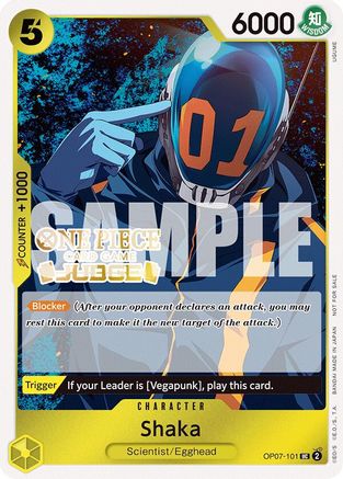 Shaka (Judge Pack Vol. 5) (OP07-101) - One Piece Promotion Cards Foil - for just $1.15! 