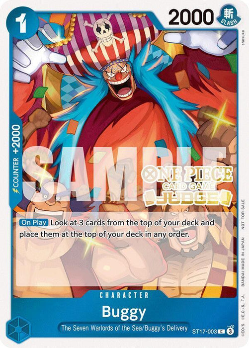 Buggy (Judge Pack Vol. 5) [One Piece Promotion Cards] - for just $1.30! 