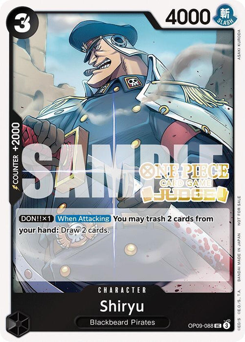 Shiryu (Judge Pack Vol. 5) [One Piece Promotion Cards] - for just $0.20! 