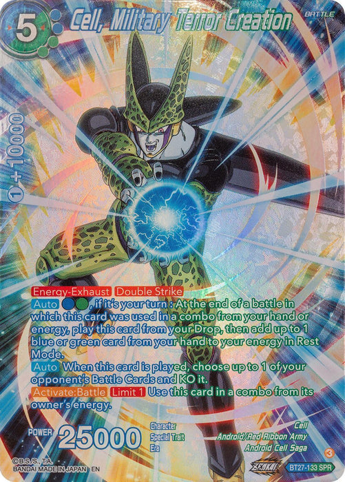 Cell, Military Terror Creation (SPR) (BT27-133) [History of Z] - for just $8.30! 