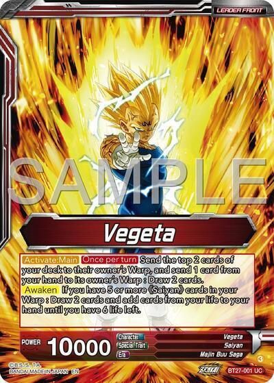 Vegeta // SSB Vegeta, Saiyan Pride (SLR) (BT27-001) [History of Z] - for just $97.65! 