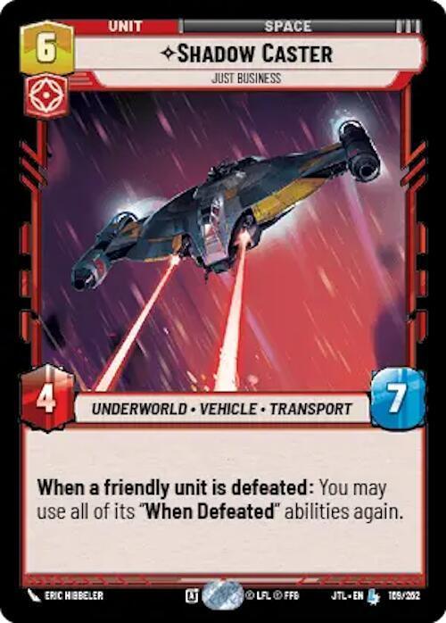 Shadow Caster - Just Business (169/257) [Jump to Lightspeed] - for just $0.25! 