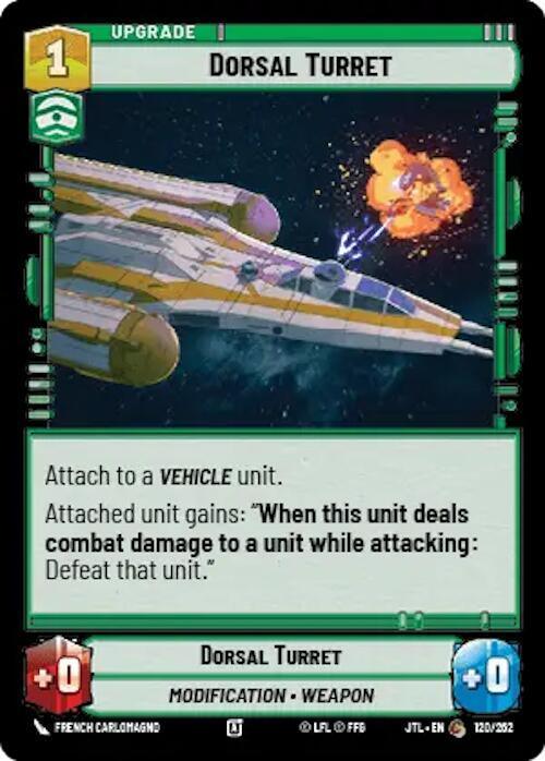 Dorsal Turret (120/257) [Jump to Lightspeed] - for just $0.10! 