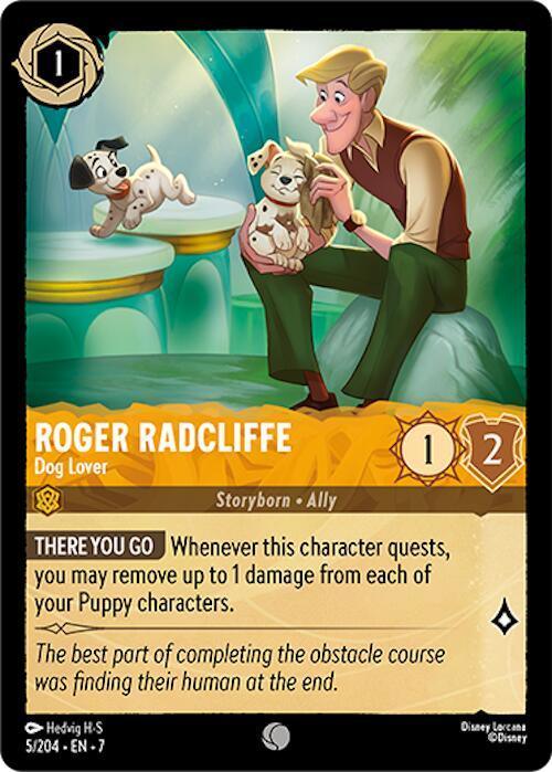Roger Radcliffe - Dog Lover (5/204) [Archazia's Island] - for just $0.10! 