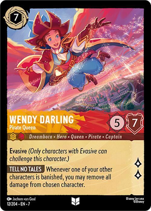 Wendy Darling - Pirate Queen (12/204) [Archazia's Island] - for just $0.10! 