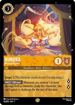 Aurora - Waking Beauty (14/204) - Archazias Island Cold Foil - for just $1.41! 