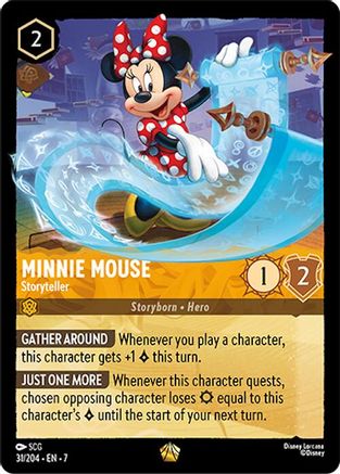 Minnie Mouse - Storyteller (31/204) - Archazias Island - for just $0.61! 