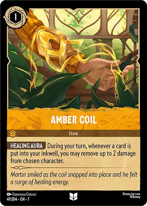 Amber Coil (41/204) [Archazia's Island] - for just $0.10! 