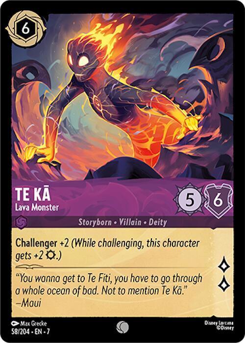 Te Ka - Lava Monster (58/204) [Archazia's Island] - for just $0.10! 