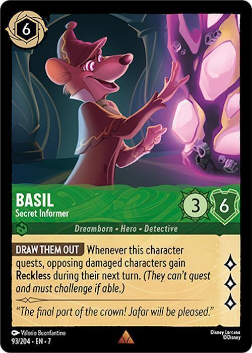 Basil - Secret Informer (93/204) [Archazia's Island] - for just $0.10! 