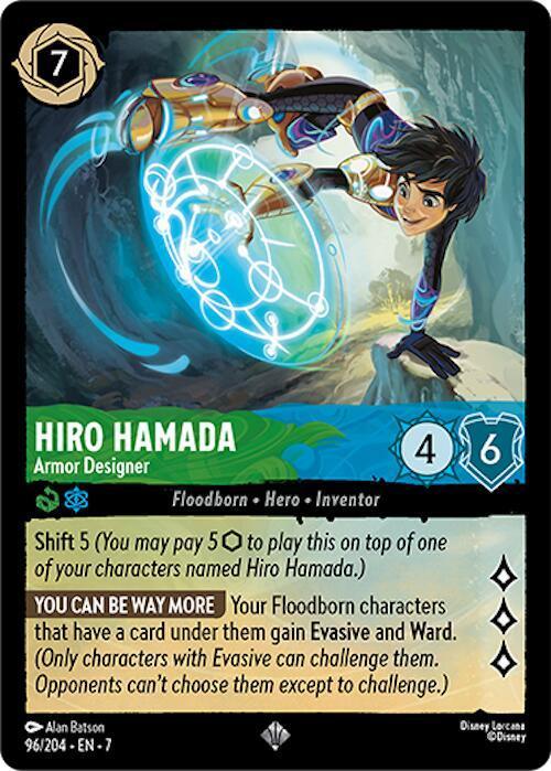 Hiro Hamada - Armor Designer (96/204) [Archazia's Island] - for just $0.15! 