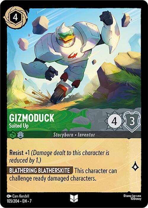Gizmoduck - Suited Up (105/204) [Archazia's Island] - for just $0.10! 