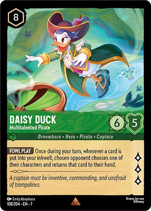Daisy Duck - Multitalented Pirate (108/204) [Archazia's Island] - for just $0.10! 