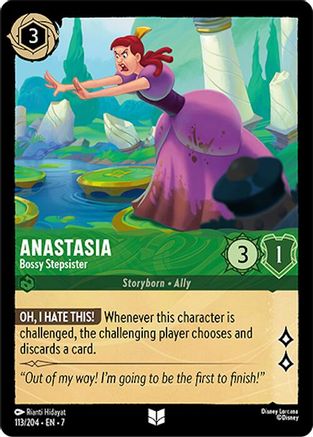 Anastasia - Bossy Stepsister (113/204) - Archazias Island Cold Foil - for just $0.09! 