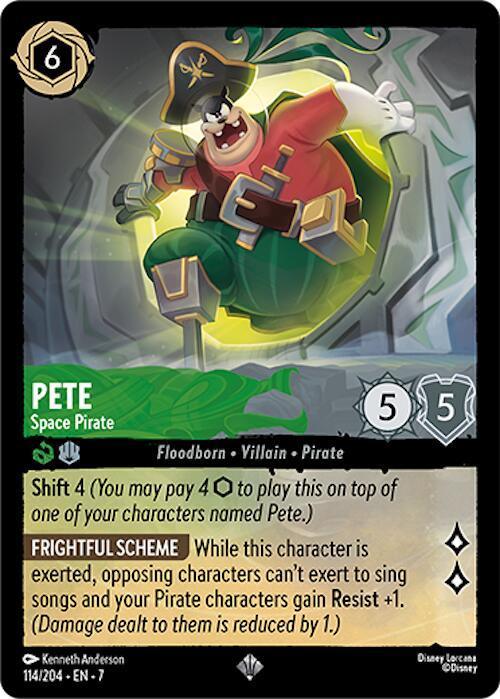 Pete - Space Pirate (114/204) [Archazia's Island] - for just $0.20! 