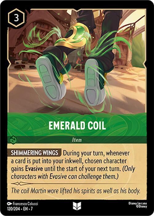 Emerald Coil (120/204) [Archazia's Island] - for just $0.10! 