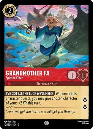 Grandmother Fa - Spirited Elder (121/204) - Archazias Island Cold Foil - for just $0.09! 