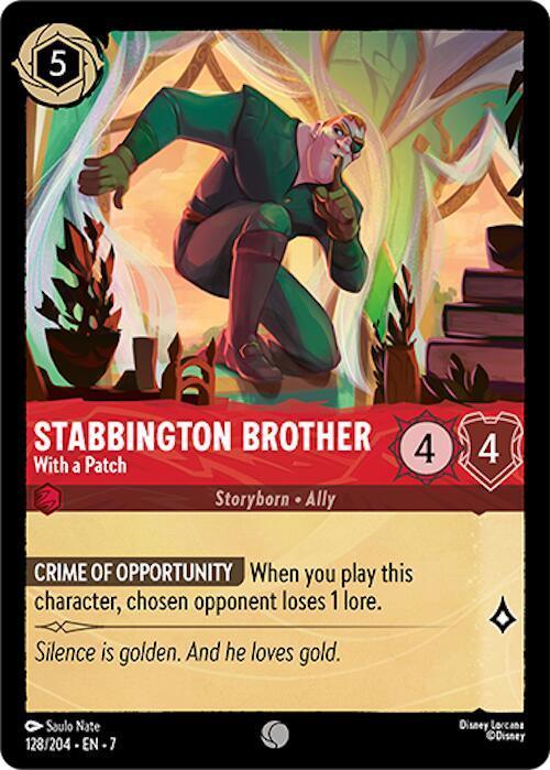 Stabbington Brother - With a Patch (128/204) [Archazia's Island] - for just $0.10! 