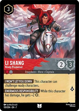 Li Shang - Newly Promoted (133/204) - Archazias Island - for just $0.05! 