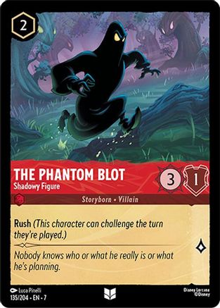 The Phantom Blot - Shadowy Figure (135/204) - Archazias Island - for just $0.03! 