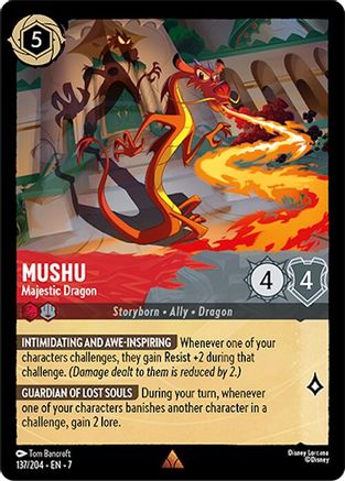 Mushu - Majestic Dragon (137/204) - Archazias Island - for just $0.54! 