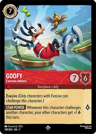 Goofy - Extreme Athlete (139/204) - Archazias Island - for just $0.06! 