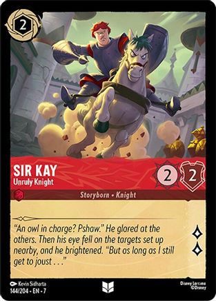 Sir Kay - Unruly Knight (144/204) - Archazias Island - for just $0.03! 