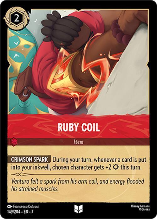 Ruby Coil (149/204) [Archazia's Island] - for just $0.10! 
