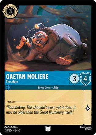 Gaetan Moliere - The Mole (158/204) - Archazias Island Cold Foil - for just $0.09! 