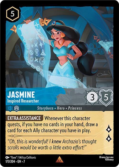 Jasmine - Inspired Researcher (173/204) [Archazia's Island] - for just $0.10! 