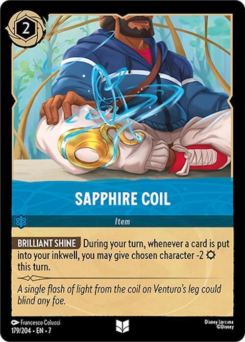 Sapphire Coil (179/204) [Archazia's Island] - for just $0.10! 