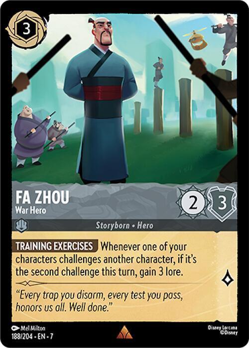 Fa Zhou - War Hero (188/204) [Archazia's Island] - for just $0.10! 