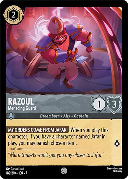 Razoul - Menacing Guard (189/204) [Archazia's Island] - for just $0.10! 