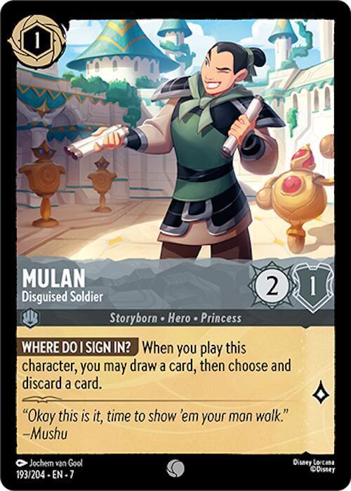 Mulan - Disguised Soldier (193/204) [Archazia's Island] - for just $0.15! 