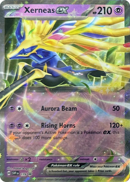 Xerneas ex (179) [Scarlet & Violet: Black Star Promos] - for just $0.75! 