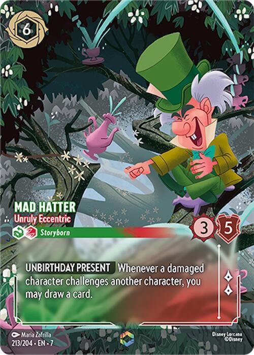 Mad Hatter - Unruly Eccentric (Enchanted) (213/204) [Archazia's Island] - for just $34.65! 
