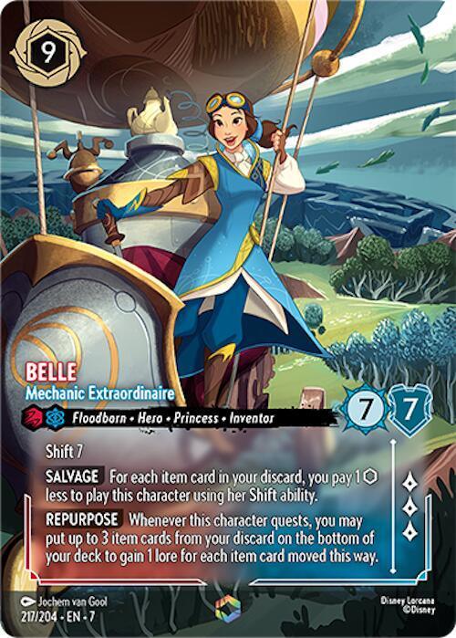 Belle - Mechanic Extraordinaire (Enchanted) (217/204) [Archazia's Island] - for just $42.10! 
