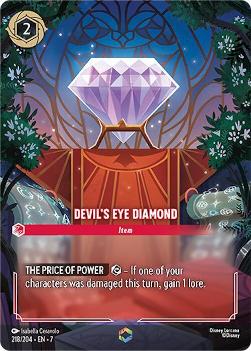 Devil's Eye Diamond (Enchanted) (218/204) [Archazia's Island] - for just $12! 