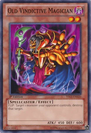 Old Vindictive Magician [YS13-EN020] Common - for just $0.10! 