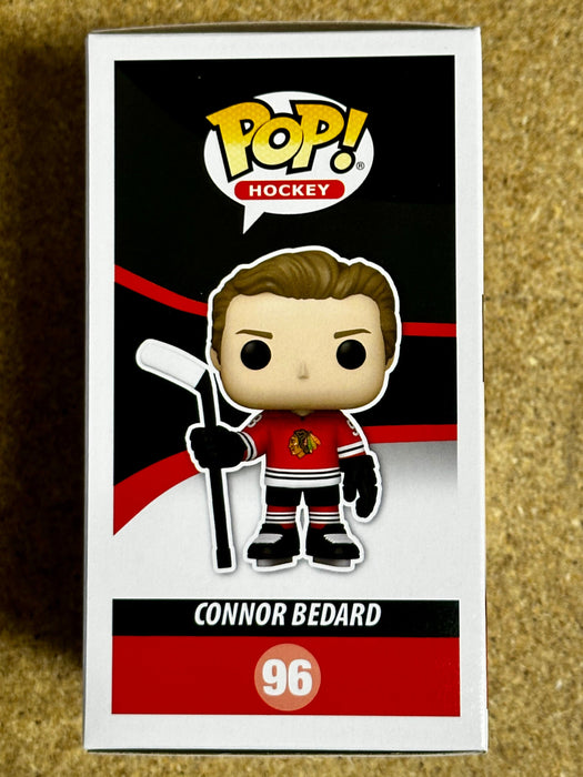 Funko Pop! Hockey Connor Bedard In Home Jersey #96 NHL Chicago Blackhawks 2024 - for just $13! 