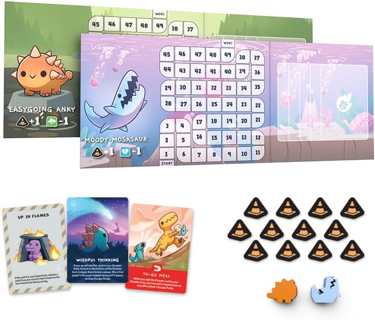 Happy Little Dinosaurs: Hazards Ahead Expansion - for just $17.99! 