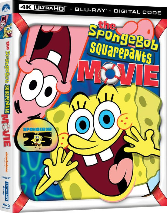 The SpongeBob SquarePants Movie [4K UHD + Blu-Ray + Digital] - for just $26.99! 